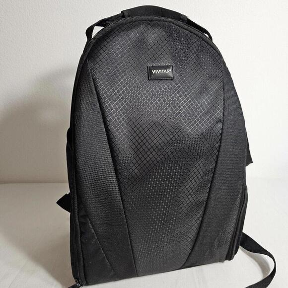 Vivitar Camera Backpack, Black - Picture 1 of 6